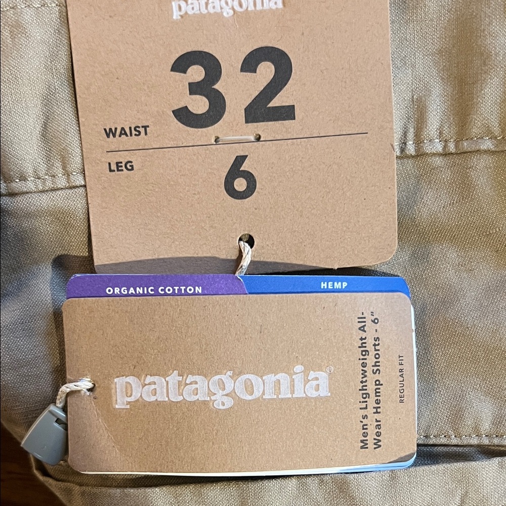 Patagonia Men's Lightweight All-wear Hemp Shorts 6” - Picture 2 of 4